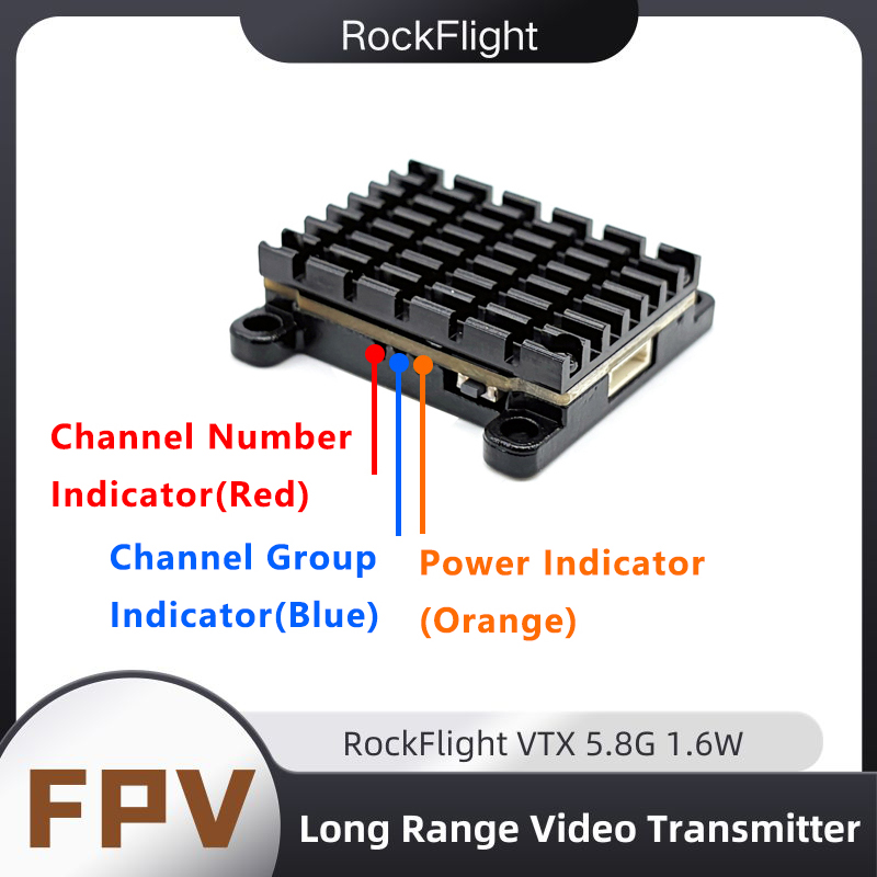 RockFlight TX663 VTX 5.8G 48CH - Fpv Drone Frame recensie en prijs