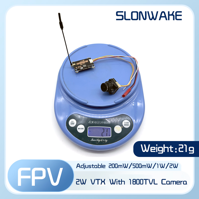 SLONWAKE 5.8G 56CH 2W zender V - Fpv Drone Camera recensie en prijs