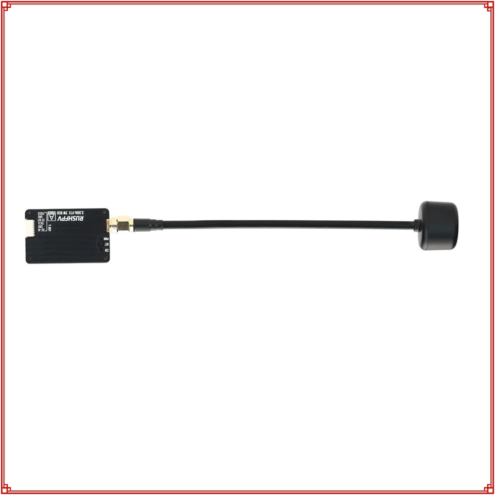 2026 Nieuwe RUSHFPV 3.3G 2W VT - Fpv Drone Antenna recensie en prijs