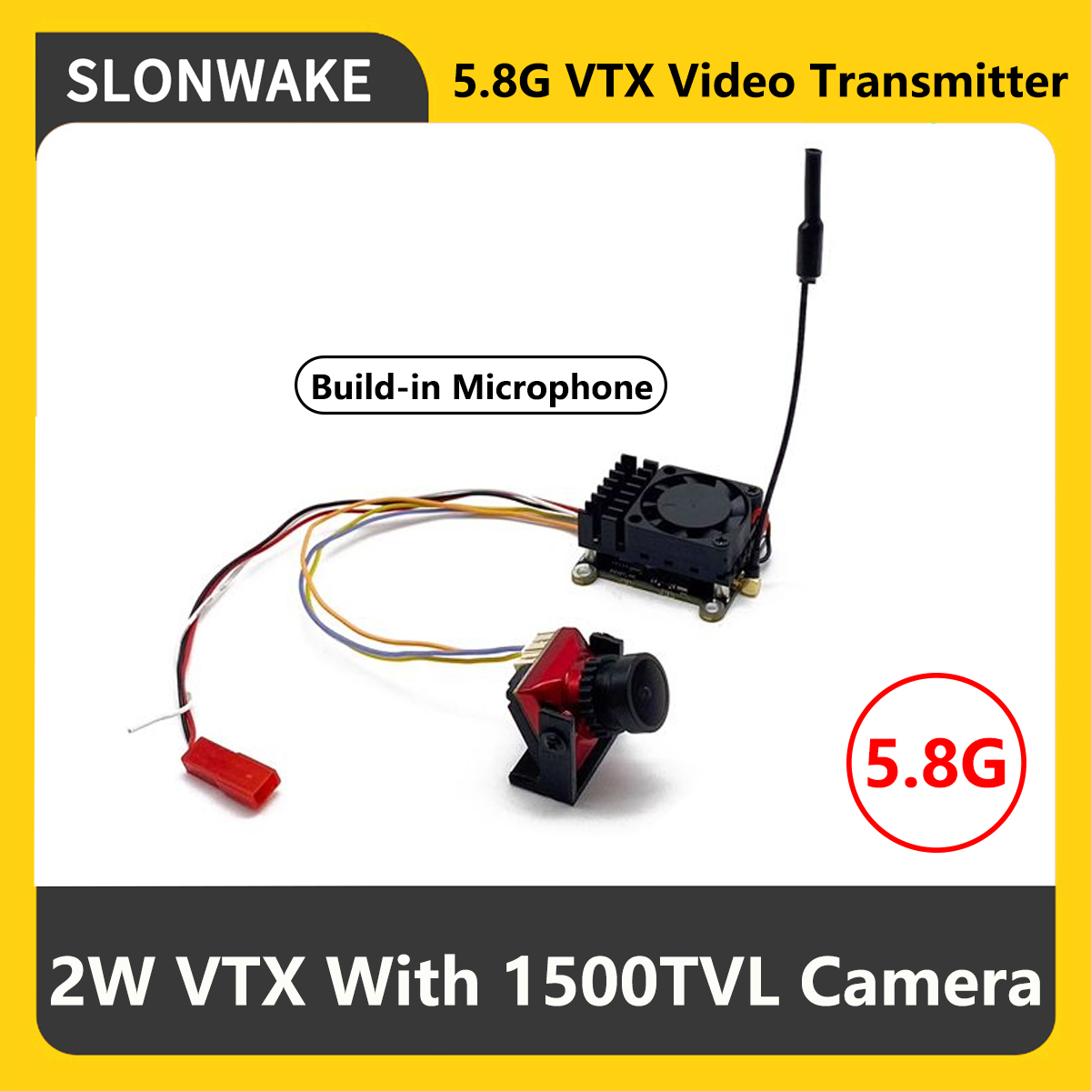 SLONWAKE 5.8G 2000mW FPV VTX Z - Fpv Drone Camera recensie en prijs